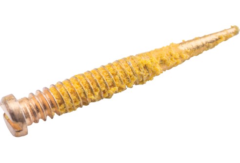 Gleufschroef goud Tuflock Ø 1,5 lengte 11,6 mm