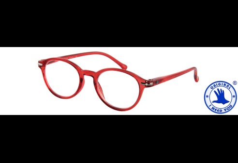Leesbril Tropic G26300 transparant-rood