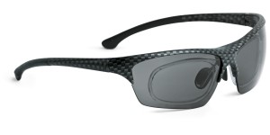Shoptic Te verglazen sportbril - Carbonmat