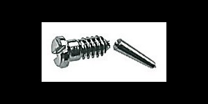 Gleufschroef zilver Ø 1,2 lengte 3,5/5,9 mm