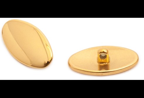 Titanium schroefpad goud allergievrij 13 mm