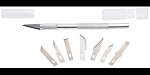 Scalpel set diverse vormen en maten