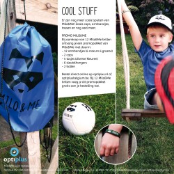 Milo & Me kids antislip oorhaakjes, donkeraquablauw (col. 16, 21 en T84)