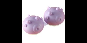 Contactlenzen houders - Vis, lila