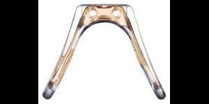 Siliconen neusbrug voor metalen monturen, klein 14,9 mm