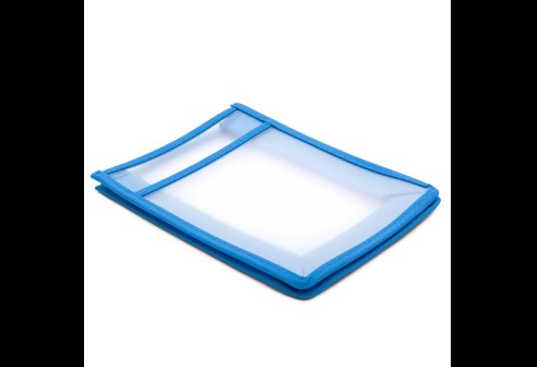 Opdrachtmap A6, blauw