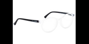 Kim transparant transparant/zwart, maat 44