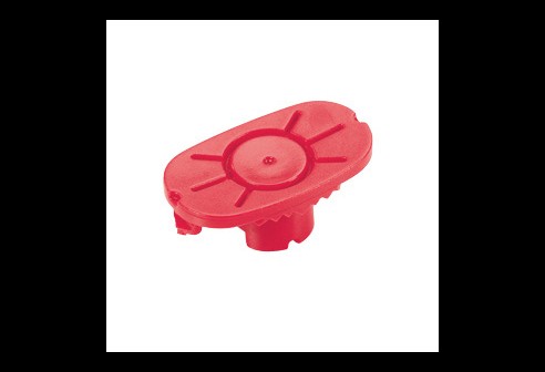 NIDEK afnameblok Pliable-Cup, rood (linkerglas), tot curve 6