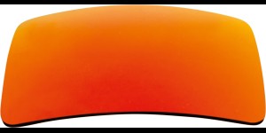 Triacetaat, rood spiegel-coating met polarisatie, 2 stuks