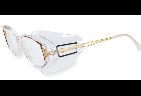 Zijkapjes polycarbonaat transparant