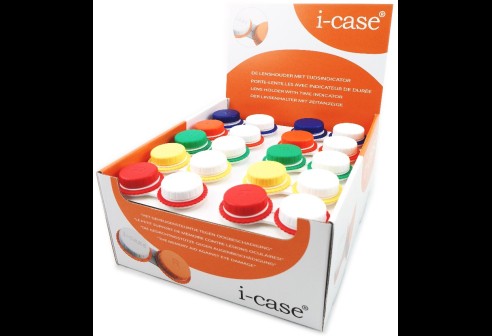 I-Case contactlenzen houders 50 stuks in displaybox