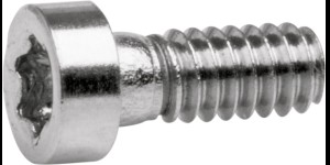 Torx 3 schroef zilver Ø 1,2 lengte 3,9 mm
