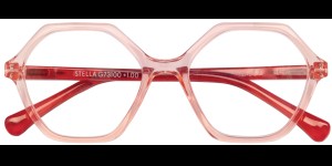 Leesbril Stella roze rood