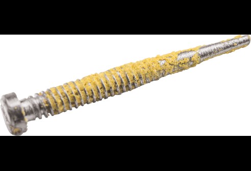 Gleufschroef zilver Tuflock Ø 1,3 lengte 11,6 mm