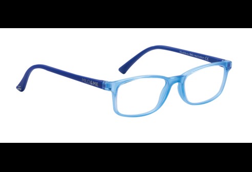 Michele transparant blauw/denim, maat 45