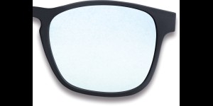 Polarisatie voorhanger zwart blauw verspiegeld 85-90% 