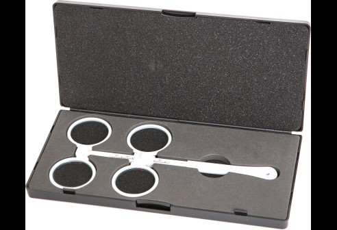 Binoculaire voorhanger kunststof, 0.50 dpt.