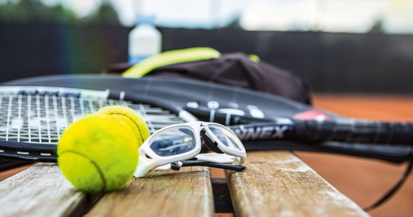 De sportbril in het zonnetje!