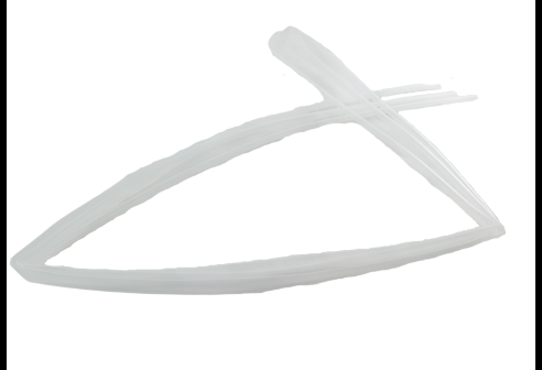 Krimpkous tansparant Ø 7,0 mm > ca. 3,5 mm