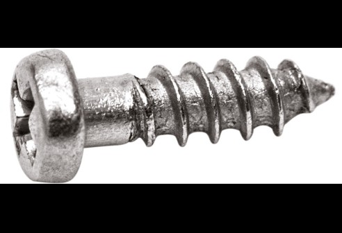 Kruiskopschroef zilver Ø 1,5 lengte 5,0 mm