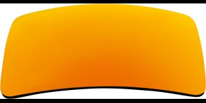 Triacetaat, oranje spiegel-coating met polarisatie, 2 stuks