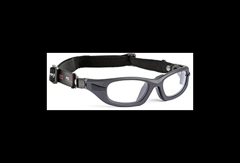 Progear Sportbril met hoofdband - XL - Matt Graphite