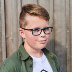 Sam grijsblauw/aqua, maat 51