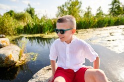 Dominique donkergroen/lichtgroen, maat 45