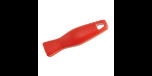 Vijlheft kunststof rood