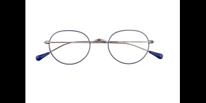 Leesbril Lennard blue gun