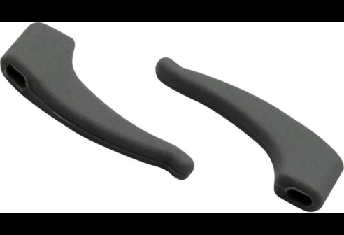 Milo & Me kids antislip oorhaakjes, grijs 