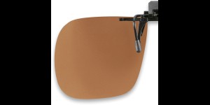 Voorhanger „Standaard” klapbaar 60 x 52 mm – Bruin, polariserend