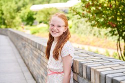 Sara transparant perzik/oudroze, maat 42