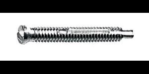 Gleufschroef zilver Ø 1,5 lengte 11,5 mm