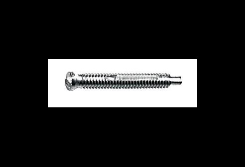 Gleufschroef zilver Ø 1,5 lengte 11,5 mm