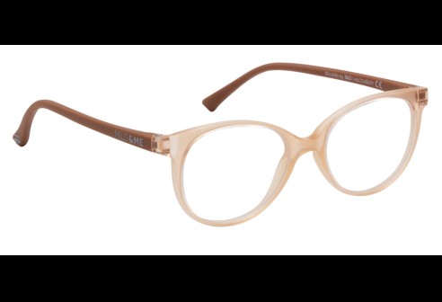 Sara transparant nude/terracotta, maat 44