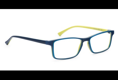 Sam Donkerblauw/Geelgroen, maat 49