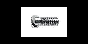 Gleufschroef zilver Ø 1,4 lengte 4,1 mm