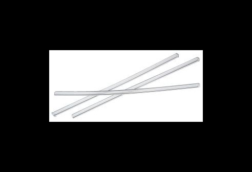 Cellulosepropionaat harde oortip transparant Ø 1,1 mm