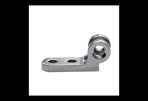 Klinkscharnieren veerdeel links, dubbele ogen, opening 0,9 mm