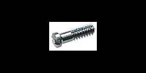 Gleufschroef zilver Tuflock Ø 1,0 lengte 4,0 mm