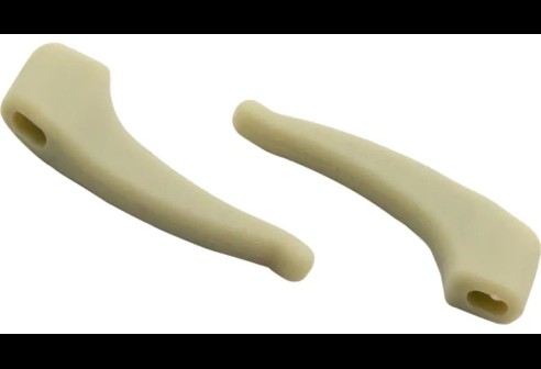 Milo & Me kids antislip oorhaakjes, feather groen 