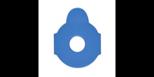 Glasplakkers standaard glazen, type universeel, Ø 18 mm, dikte 0,9 mm