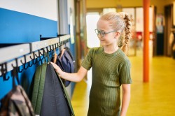 Kim transparant pewter green, maat 44