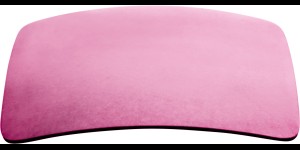 Triacetaat, cherry pink spiegel-coating met polarisatie, 2 stuks