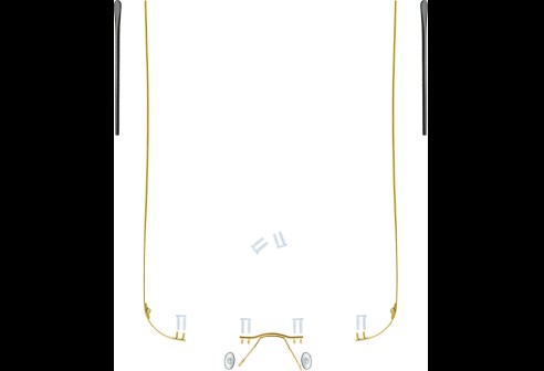 Complete glasbrilset goud