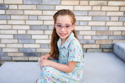 Sara transparant lila/paars, maat 42