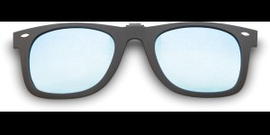 Voorhanger met blauwe verspiegeling