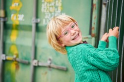 Noah transparant rouge/framboos, maat 41