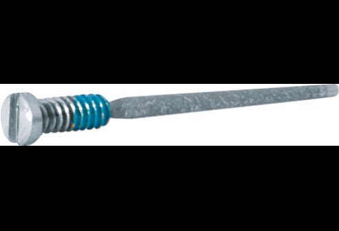 Gleufschroef zilver Tuflock Ø 1,2 lengte 4,8/14,8 mm